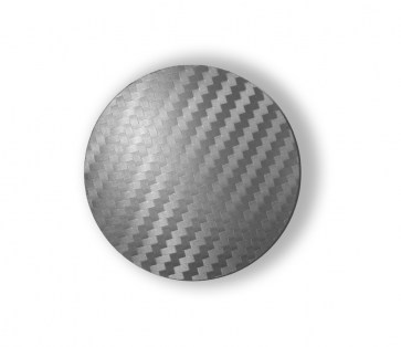 Carbon Silver Stredové krytky stredov kolies 52 mm - Poštovné zdarma